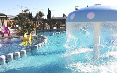 Jeux aquatiques à Marseillan Plage